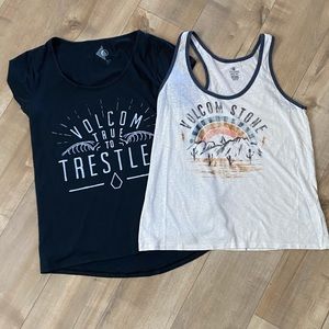 Volcom Women’s Tee and Tank top